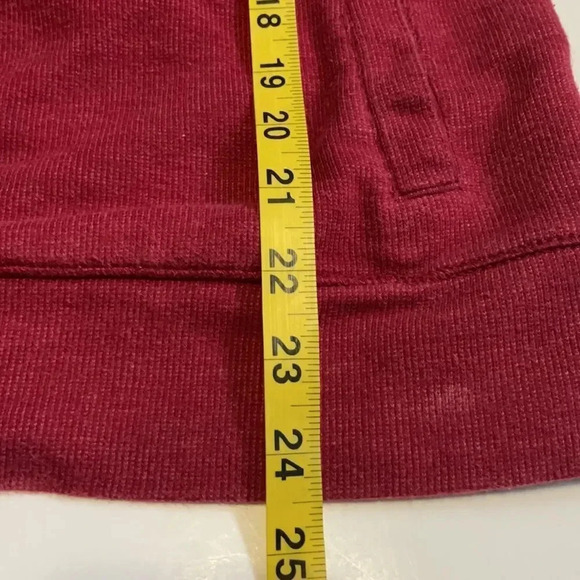 Tommy Bahama quarter zip ribbed sweatshirt Brick red Men’s size small Casual - Picture 9 of 12